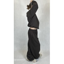 CHOCO SCULPT- DRES Z REGULACJĄ FORMY OVERSIZE