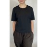 T-SHIRT SEMI- FITTED BLACK