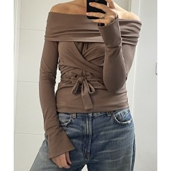 DRAPOWANA BLUZKA- MODEL...