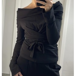 DRAPOWANA BLUZKA MODEL...
